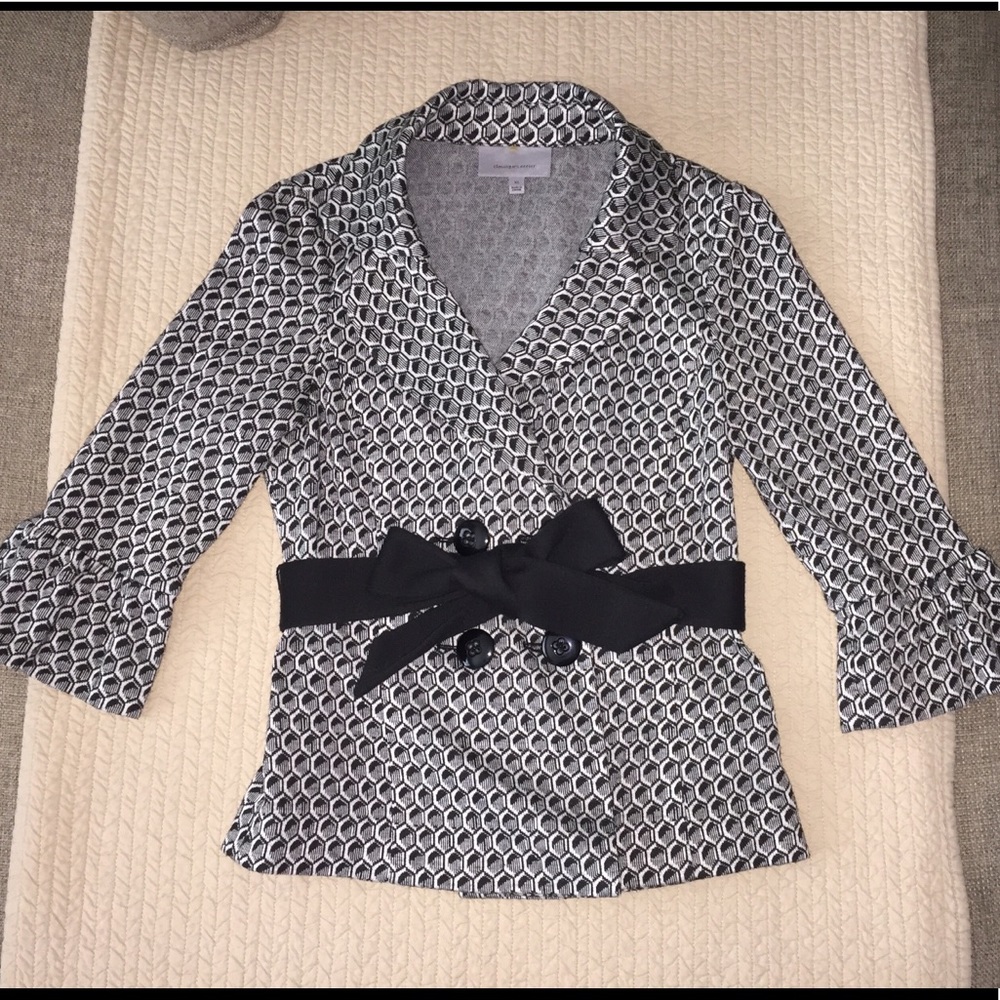 Classiques Entier 3/4 sleeve tie waist sweater